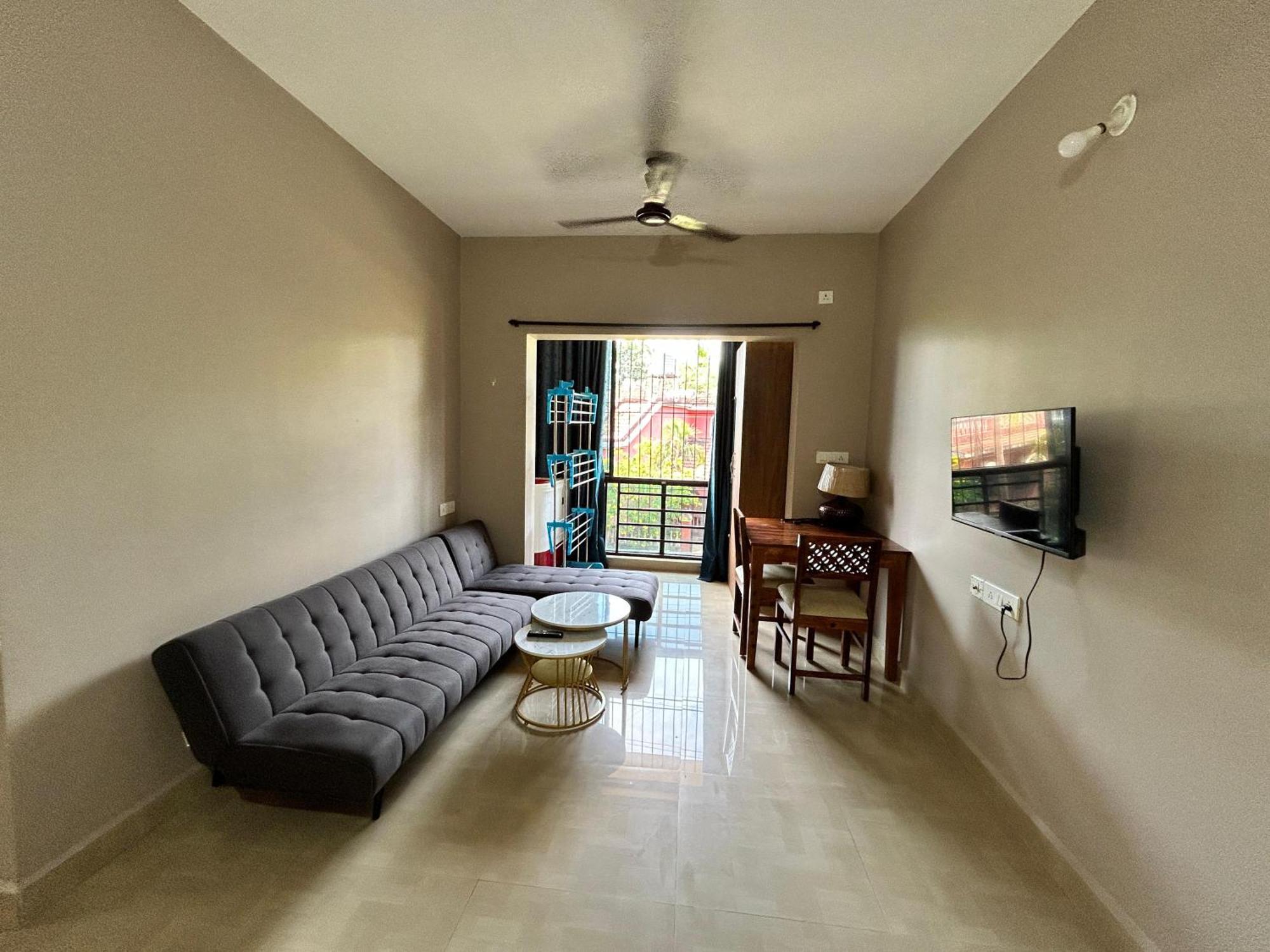 1Bhk Studio Apartment North Goa Mapusa Kültér fotó